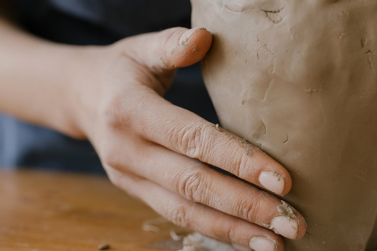 Terre cuite patinée  Nad Sculpture AIx-en-Provence