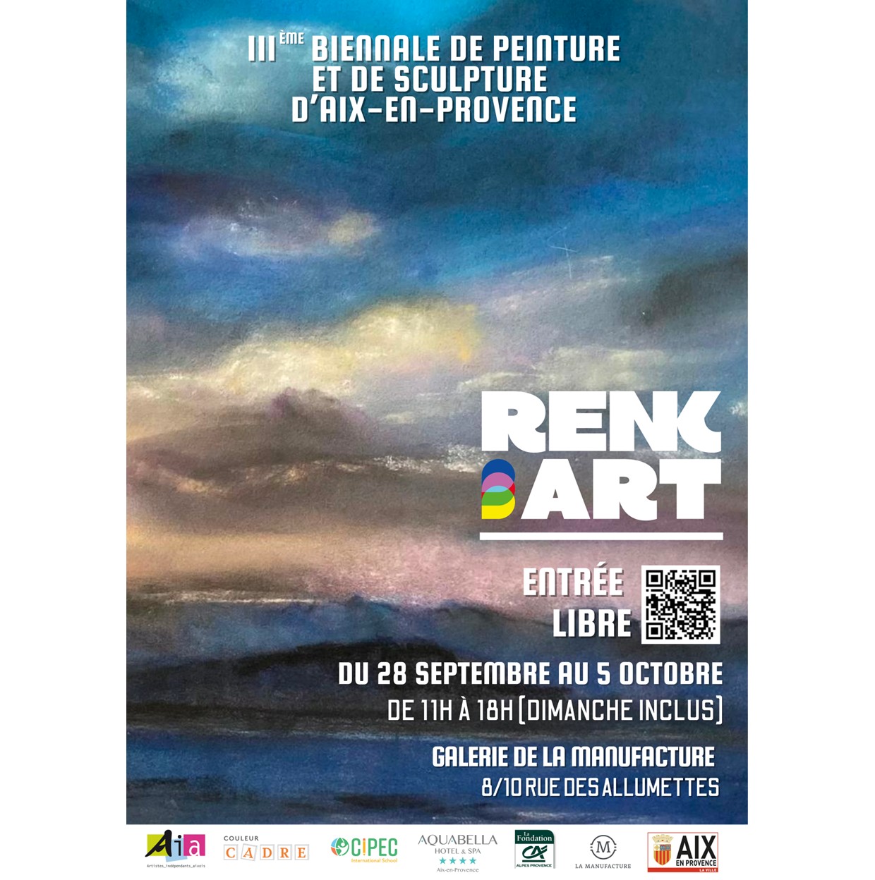 RENK’ART du 28 au 5/10/2024